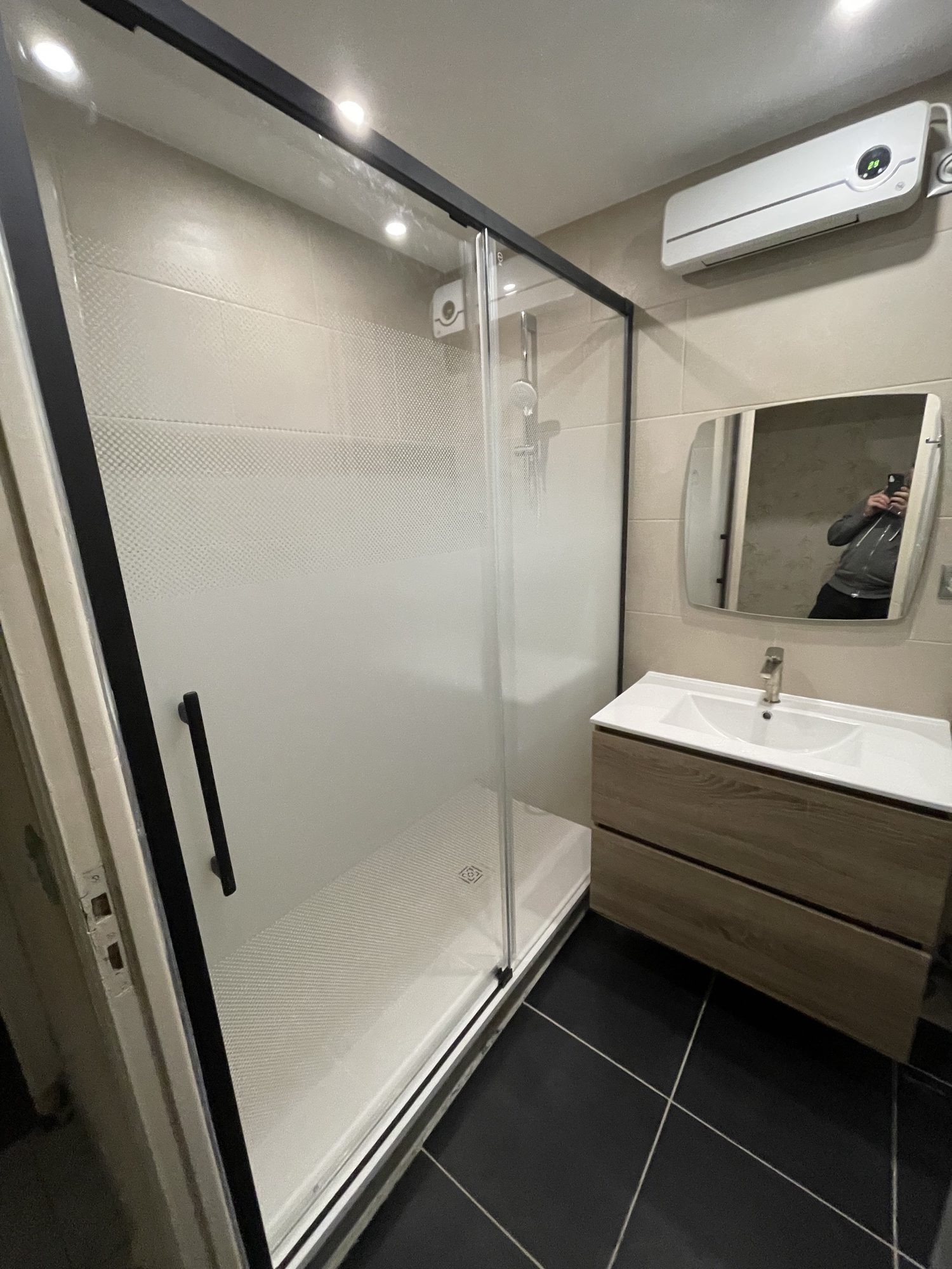 Salle de bain rénovée